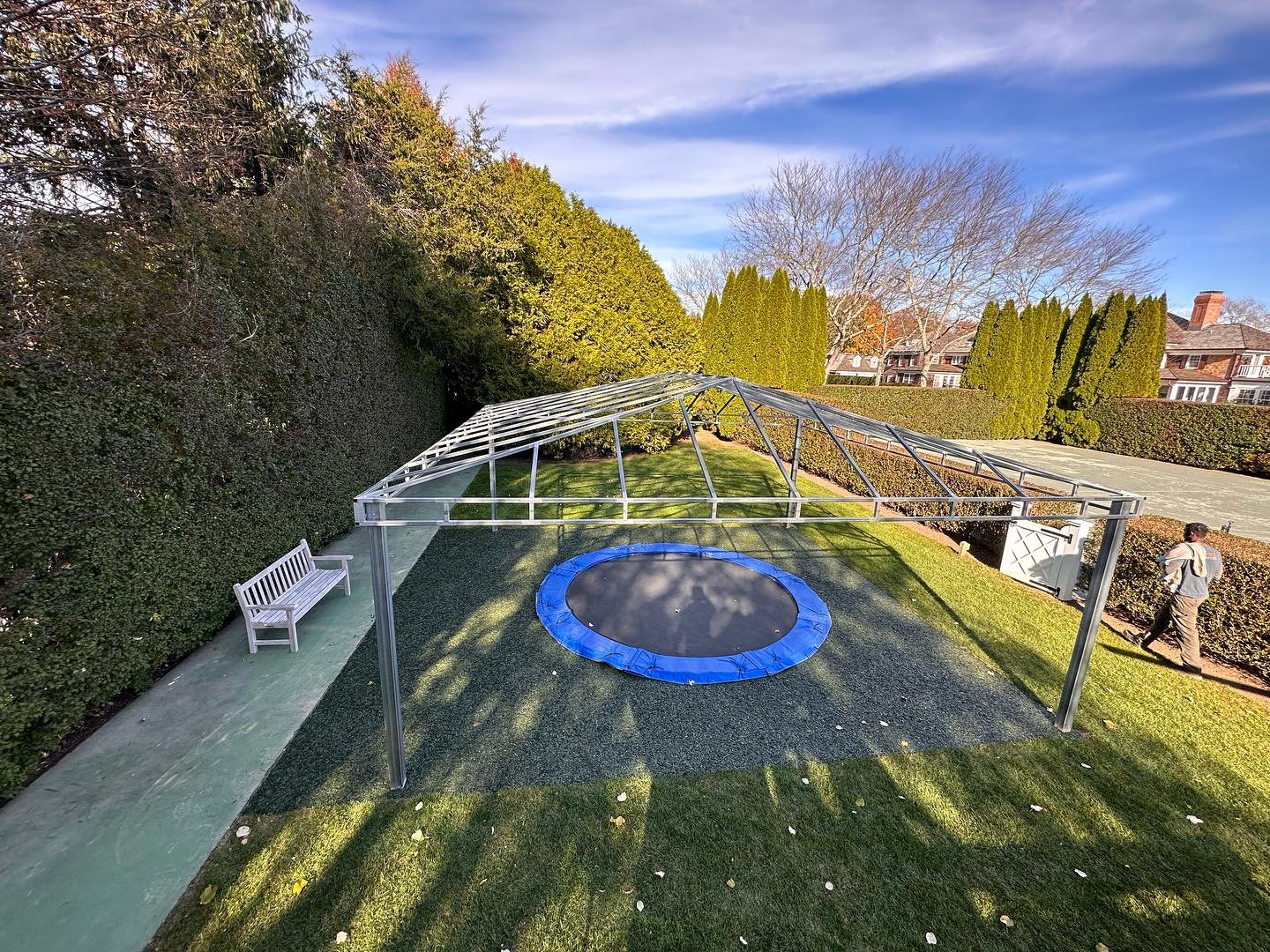 Premium Bonded Rubber Mulch is and excellent addition to your in-ground trampoline. 

Contact us today! 

#wedoplaysites #playisbeautiful #play #outdoors #yardgoals  #bondedrubbermulch #playscapedreams #instagood #satisfying #learningthroughplay #fun