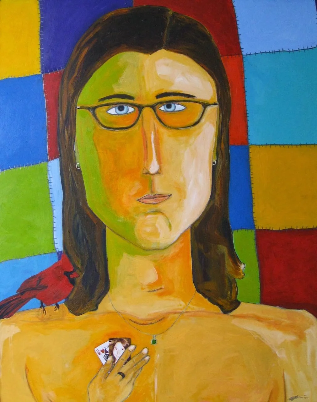 Self-portrait with Scars