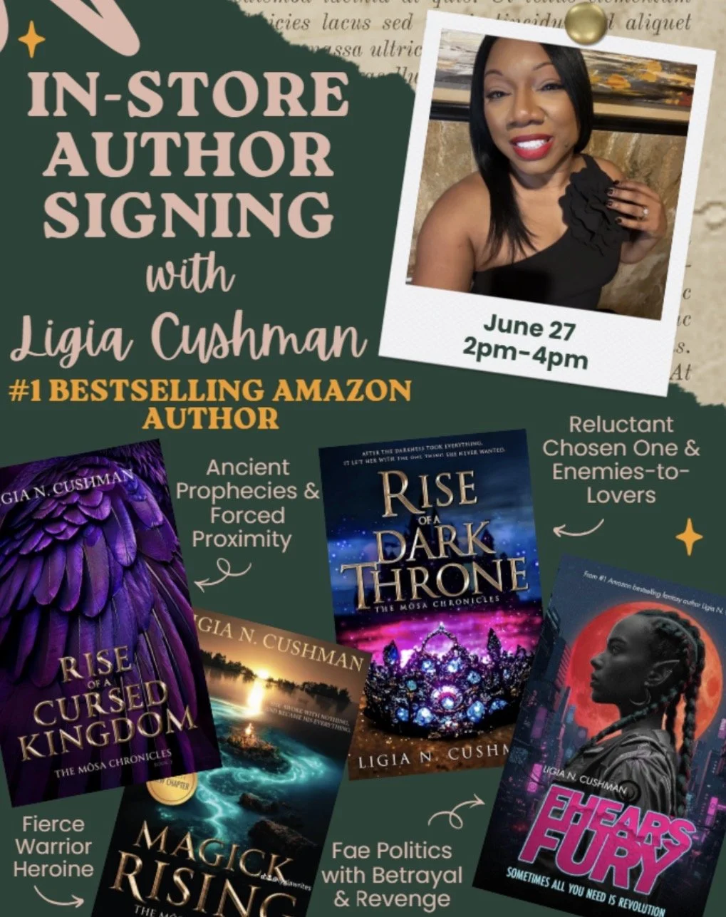 For the Plot x Ligia Cushman Signing