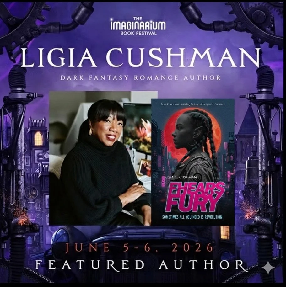 Bueno&hellip; year THREE as a featured author at @imaginariumbookfestival and I&rsquo;m so excited I can barely sit still. It still hits every time&hellip; and somehow, it just keeps getting better. ✨🔥#ibf2026 #imaginarium