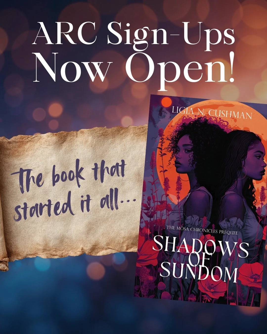 ✨ ARC READERS WANTED ✨

There&rsquo;s a story before the story&hellip;

And I&rsquo;m opening up early access to it.

Shadows of Sundom is where everything begins:
before the crown
before the war

and I&rsquo;m sending out a limited number of **physi