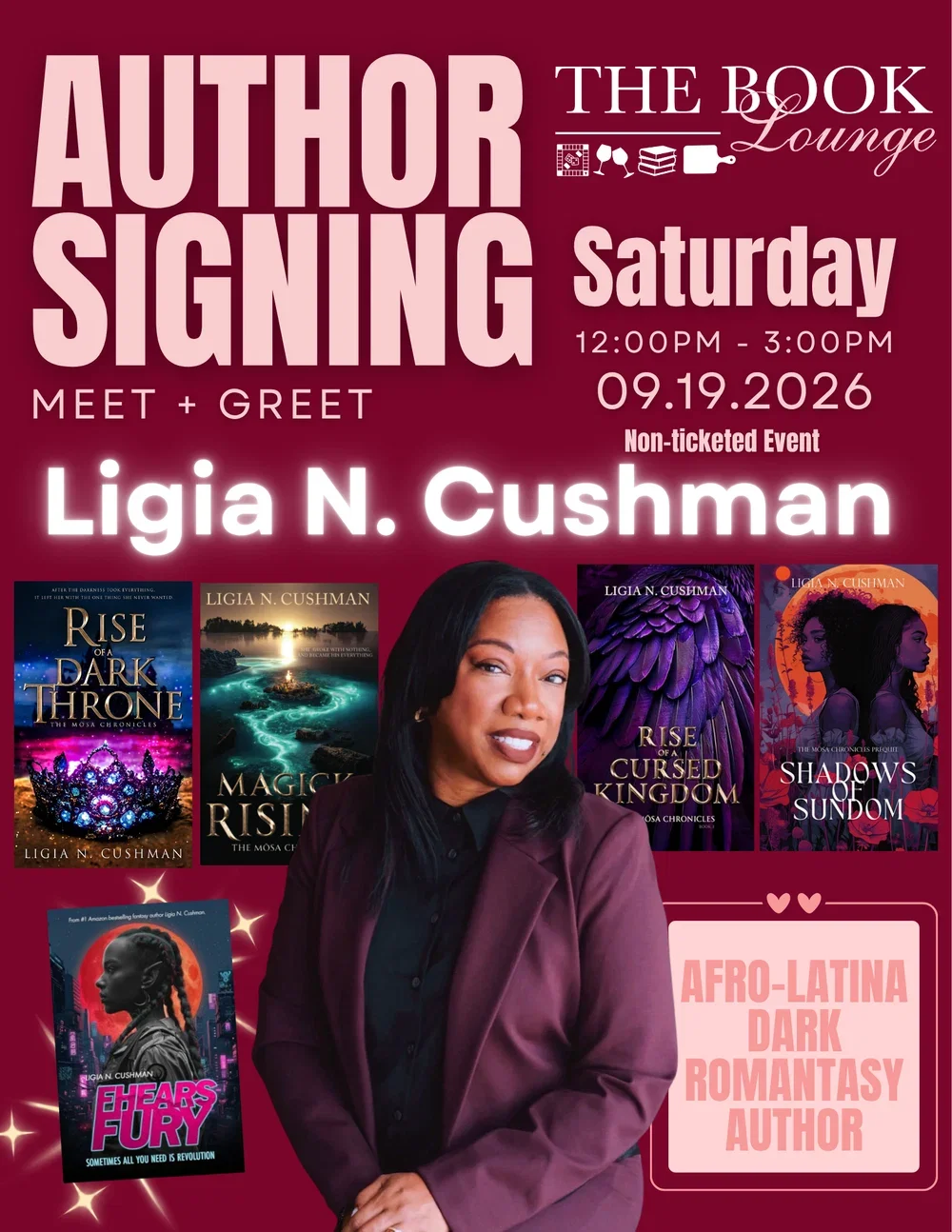 Signing @ The Book Lounge