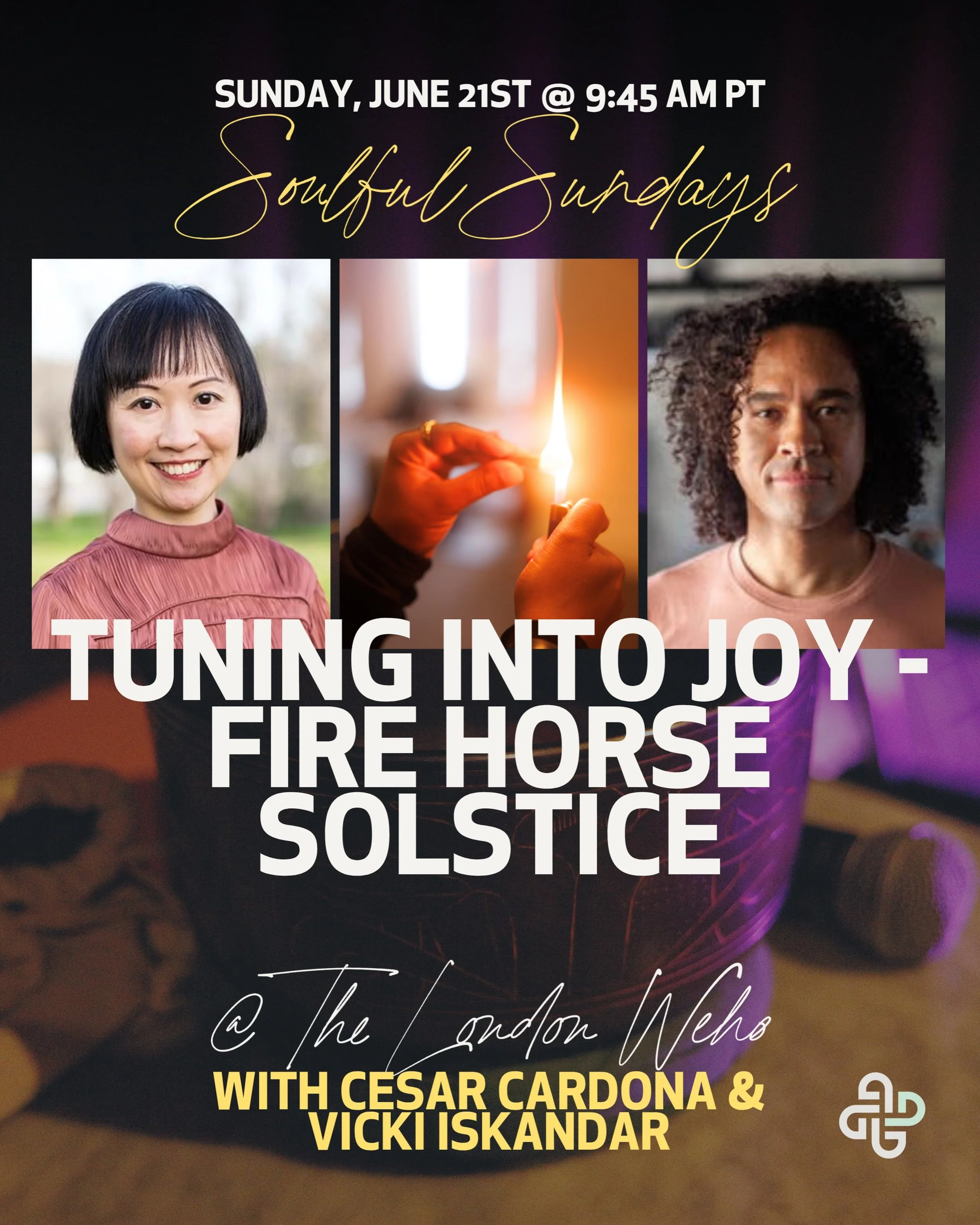 Hello, LA! Come join me and my colleague @_cesarcardona on June 21st at the London West for a powerful experience honoring the Fire Horse year and the peak Fire energy of the year taking place on summer solstice.

I&rsquo;ll be sharing simple daily p