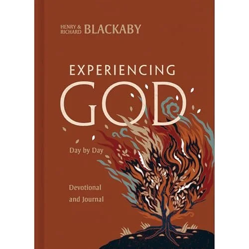 Book cover of "Experiencing God Day by Day: Devotional and Journal" by Richard Blackaby and Henry T. Blackaby. It's on our list of quiet time journal combo.