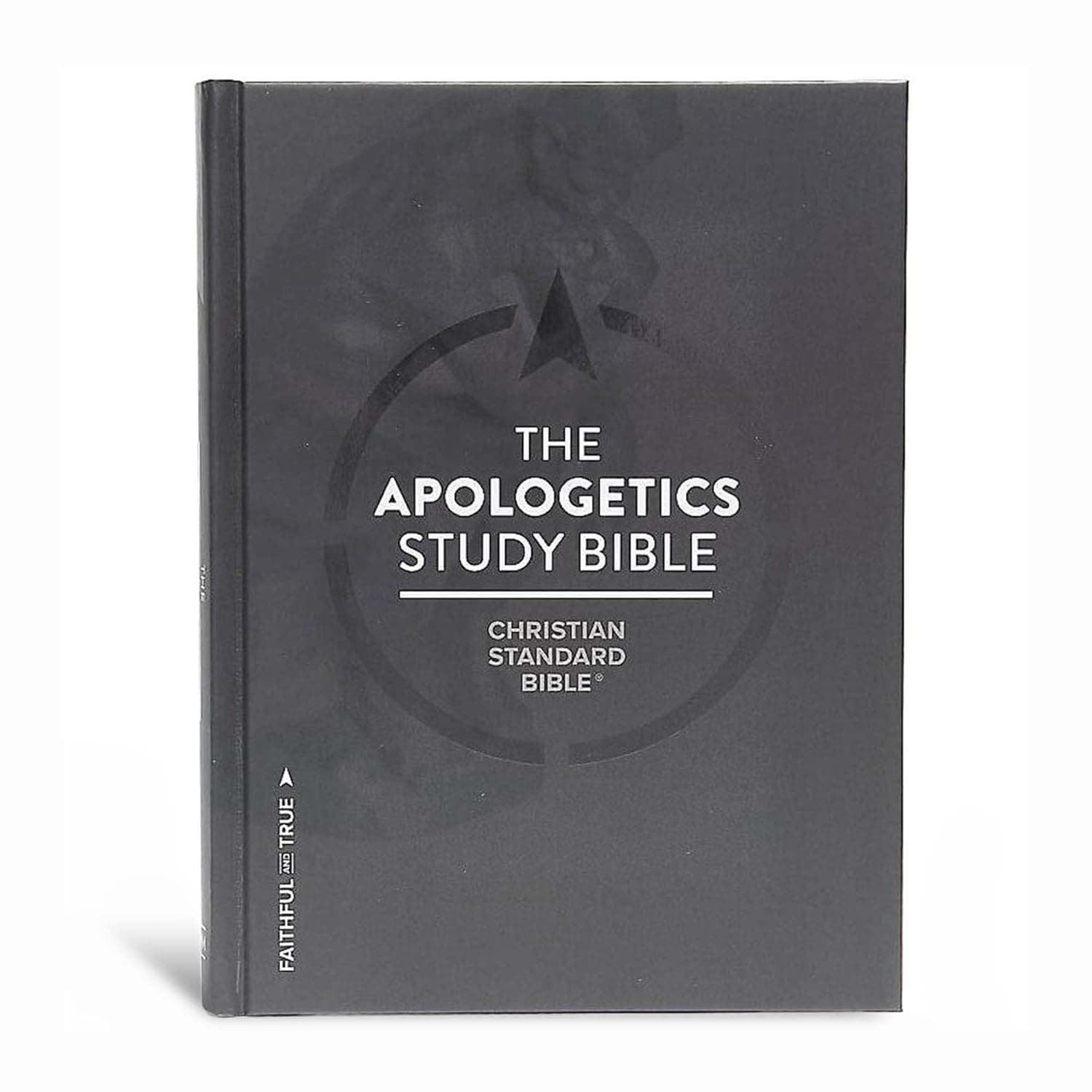 Book cover of “The Apologetics Study Bible: Christian Standard Bible” (CSB Translation). This Bible is an important companion to any Christian apologetic book for strengthening and defending faith. It’s a top recommendation.