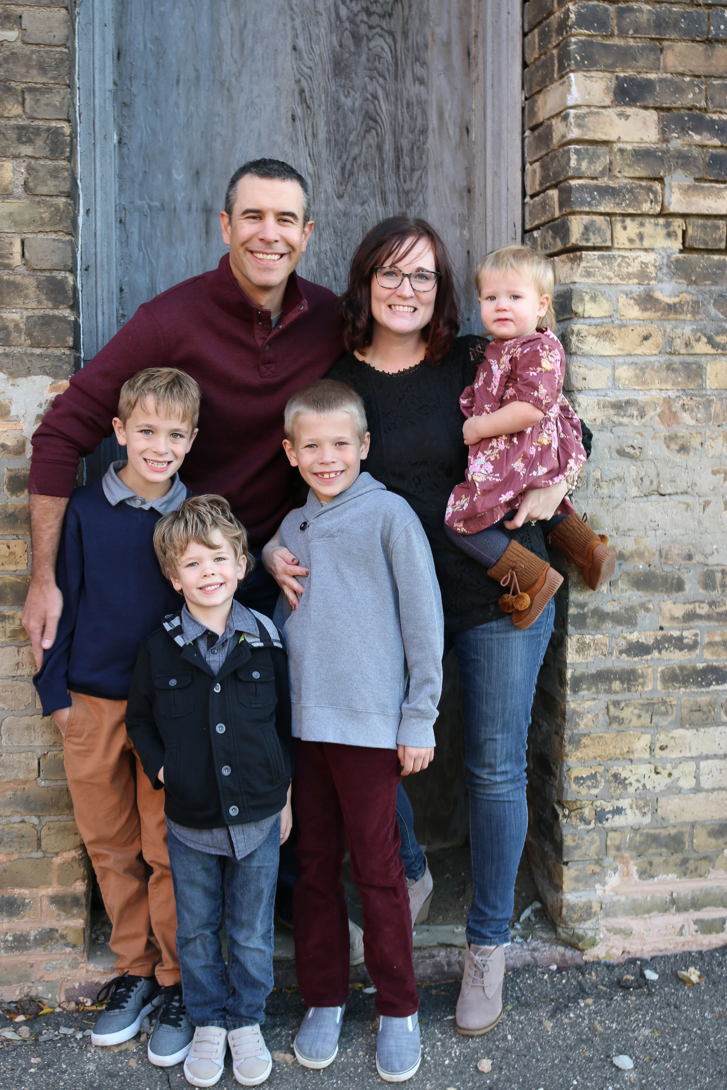God answered Amy's prayer for children and blessed her and her husband with four children.