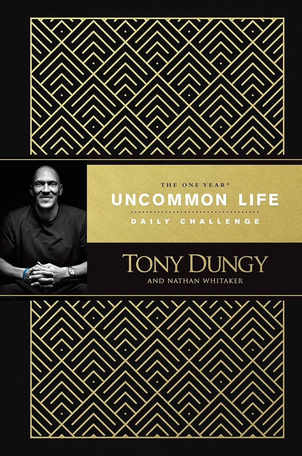 Book cover of “The One Year Uncommon Life Daily Challenge: A 365-Day Devotional with Daily Scriptures, Reflections, and Uncommon Key Application Prompts.” It’s on our recommended list of best devotionals for men.