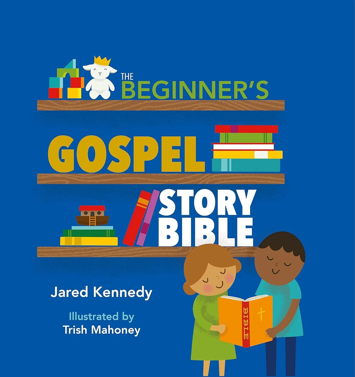‘The Beginner's Gospel Story Bible' by Jared Kennedy is a great preschool book about God.