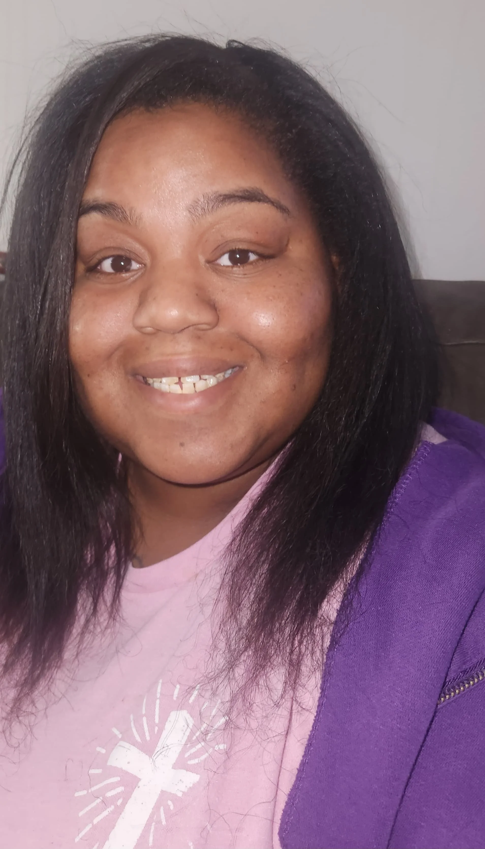 A headshot of Alicia England, who discovered God's mercy while in jail. She shares a powerful Christian testimony of finding freedom in faith.