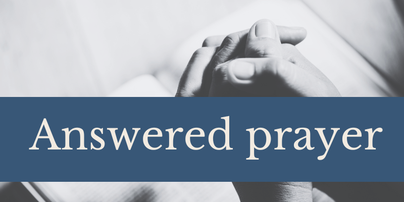 Discover true stories of answered prayers