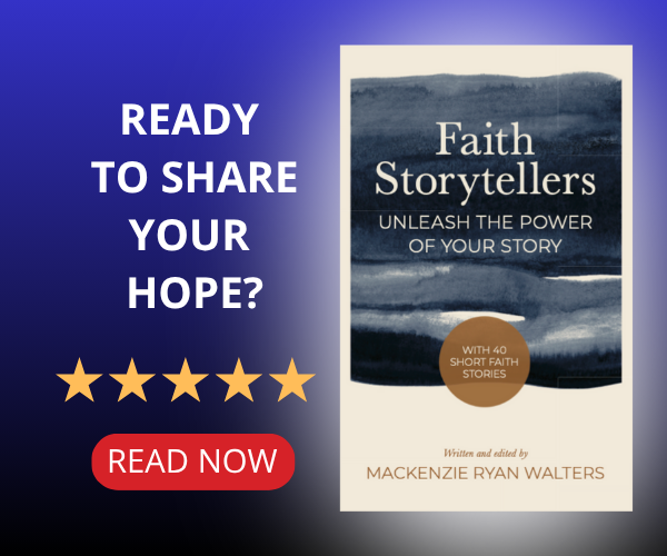 Learn how to write your testimony with the Faith Storytellers book.