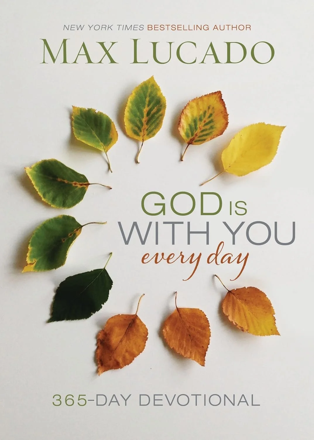 ‘God Is With You Every Day’ by Max Lucado is one of the most popular daily devotionals for 365 daily reading.