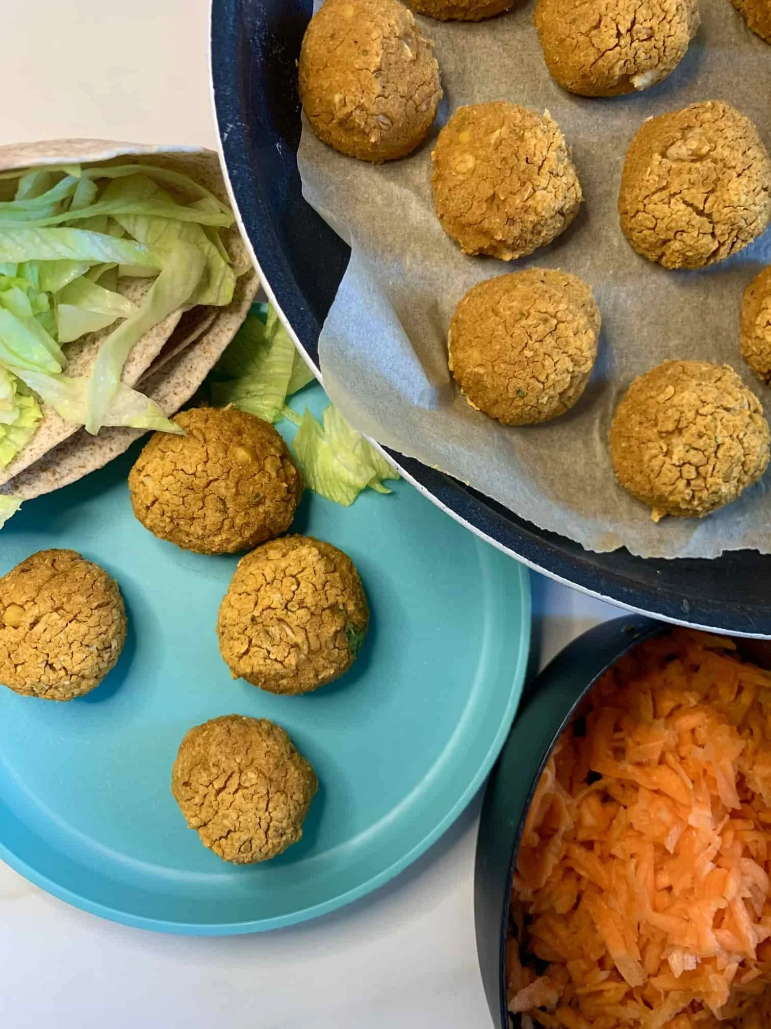 Easy Baked Chickpea Falafel For Baby Led Weaning
