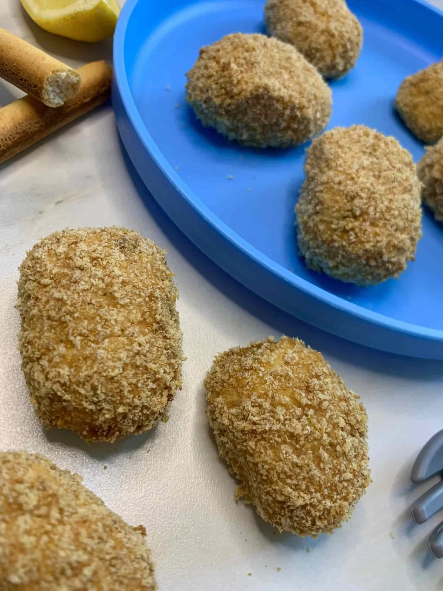 Baked Salmon Nuggets For Baby Led Weaning And Kids