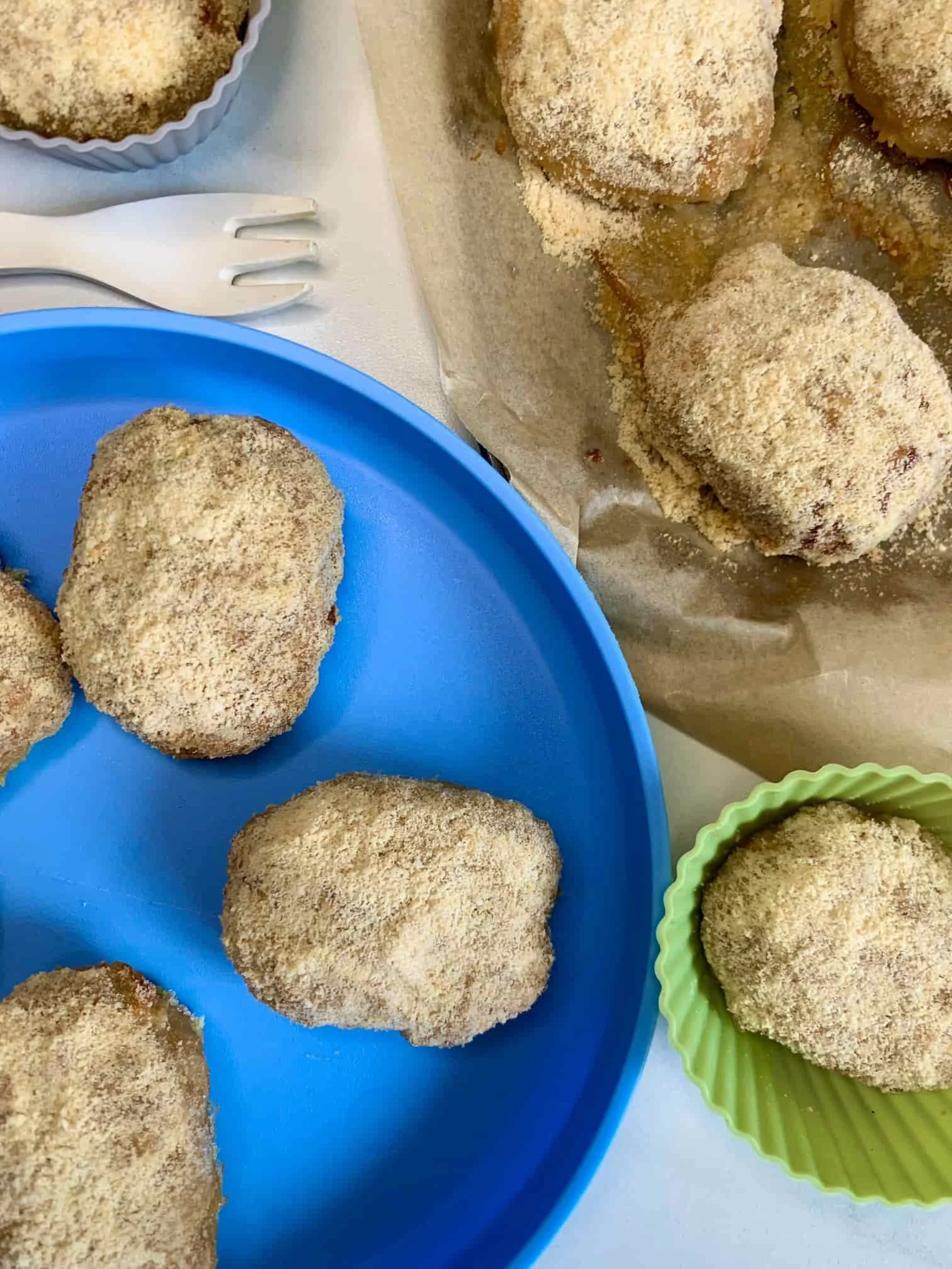 Healthy Chicken Nuggets For Baby Led Weaning and Kids