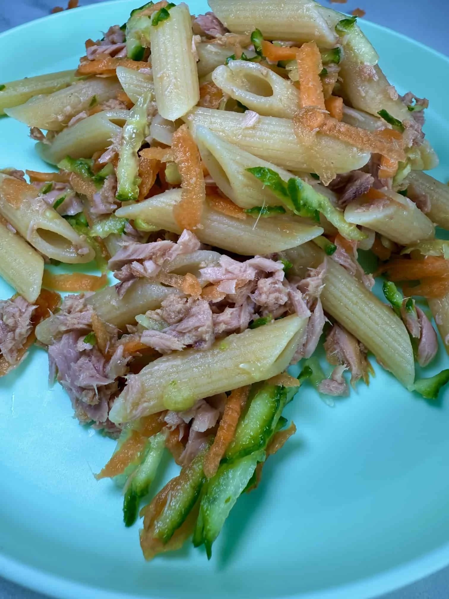 Healthy Basic Tuna Pasta Salad Recipe For Baby 