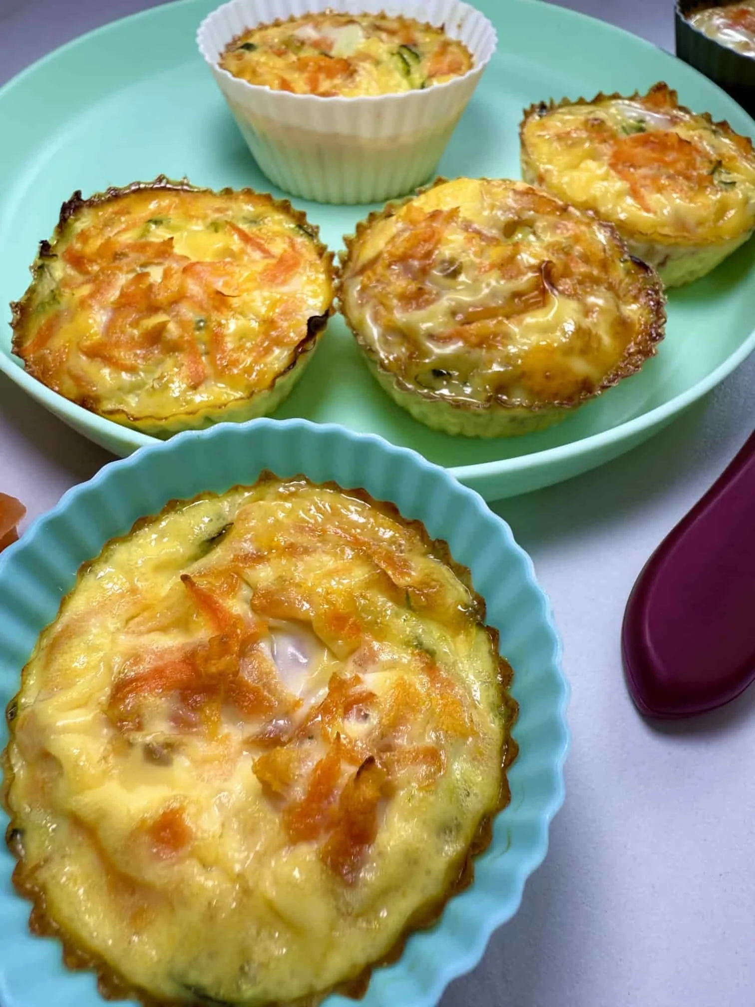 Healthy Egg Muffin For Baby Led Weaning and Toddler