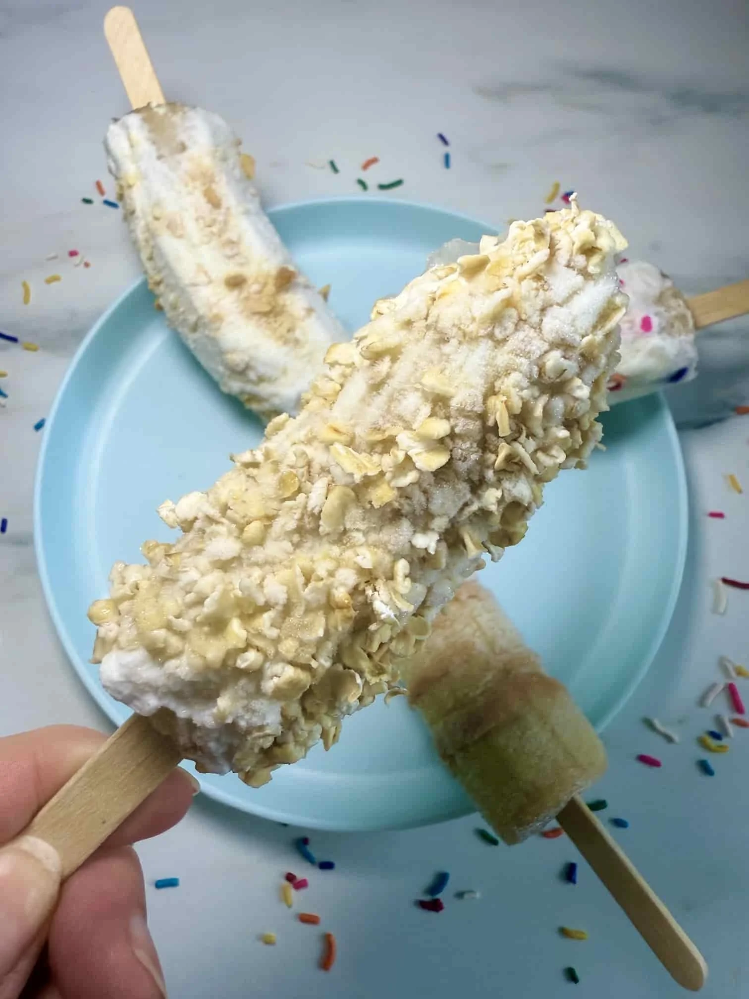 Homemade Banana Fruit Popsicles Recipe For Toddlers