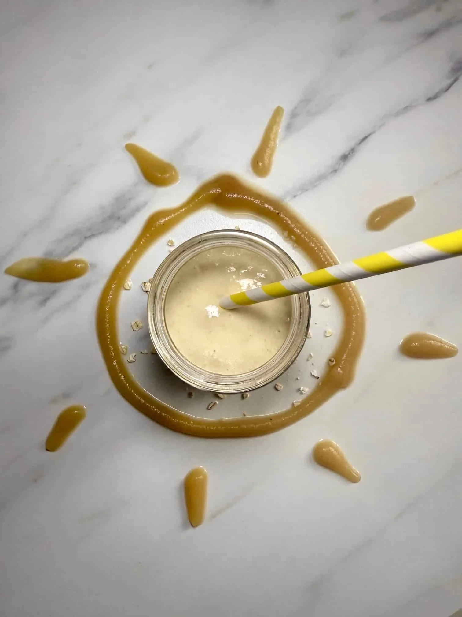 Healthy Apple and Oat Smoothie For a BLW Breakfast