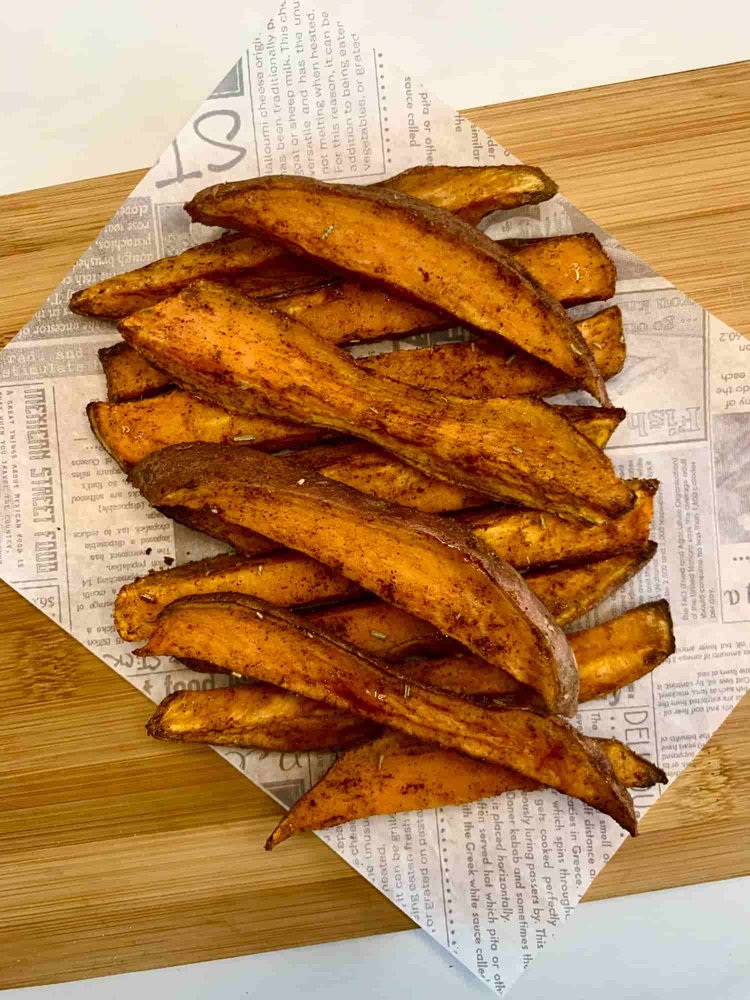 Spiked Sweet Potato Wedges | BLW and Toddler Recipe