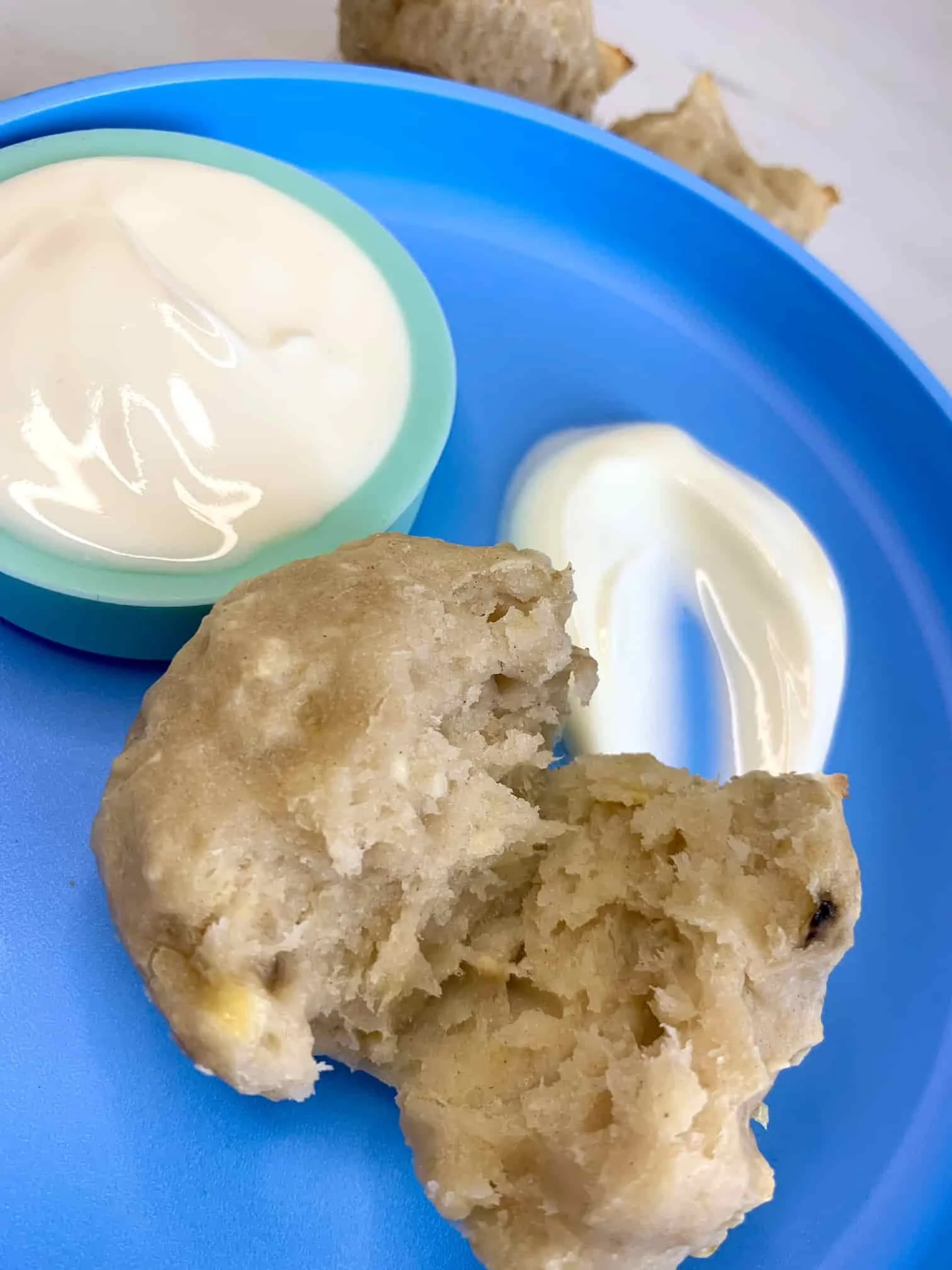 3Ingredient No Egg Banana Pudding BLW & Toddler Recipe