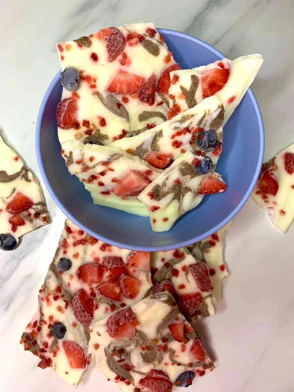 Frozen Yogurt Bark Babyled Weaning and Toddler Recipe