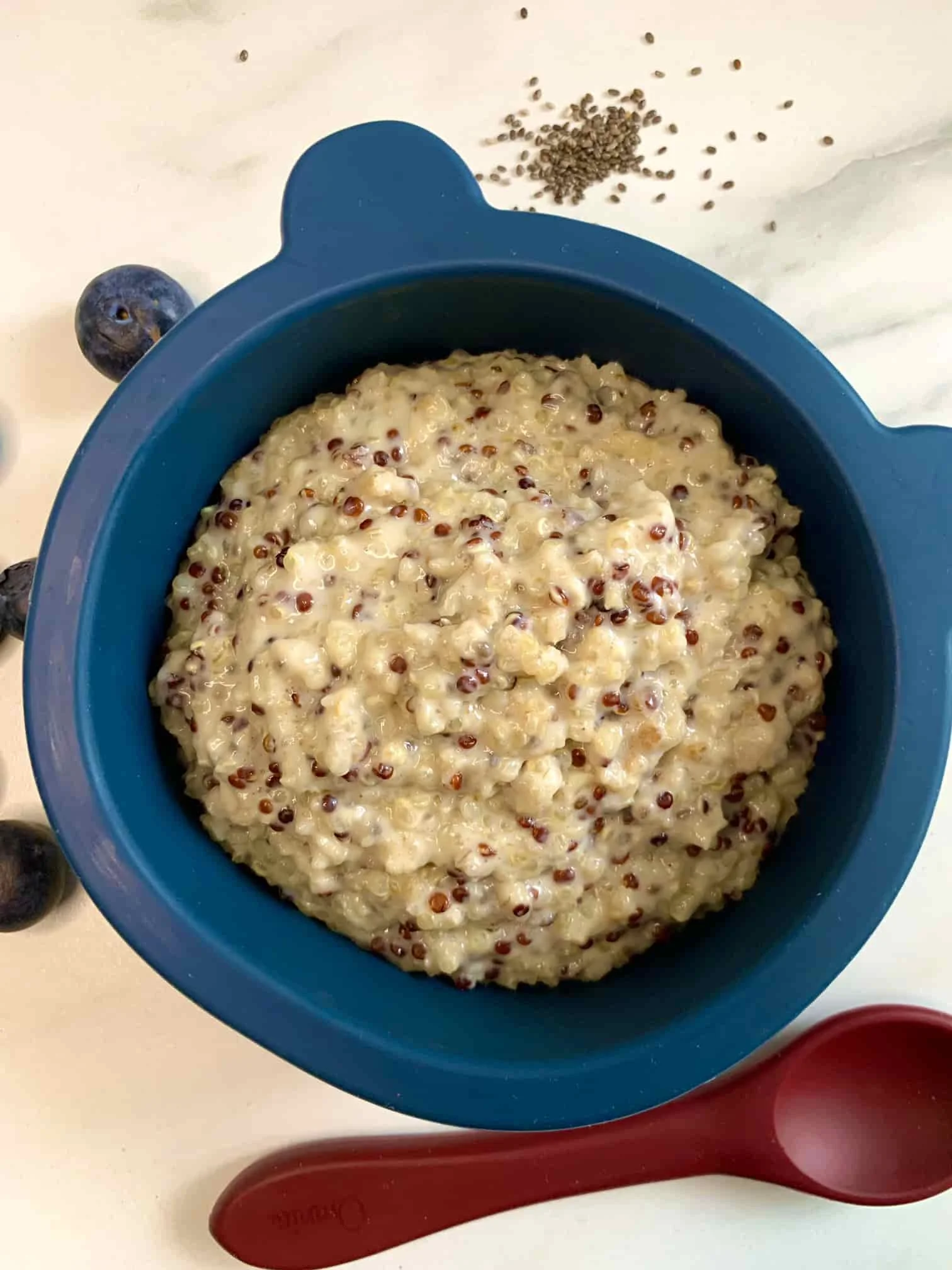 Homemade Quinoa Porridge Baby Led Weaning & Toddler Recipe