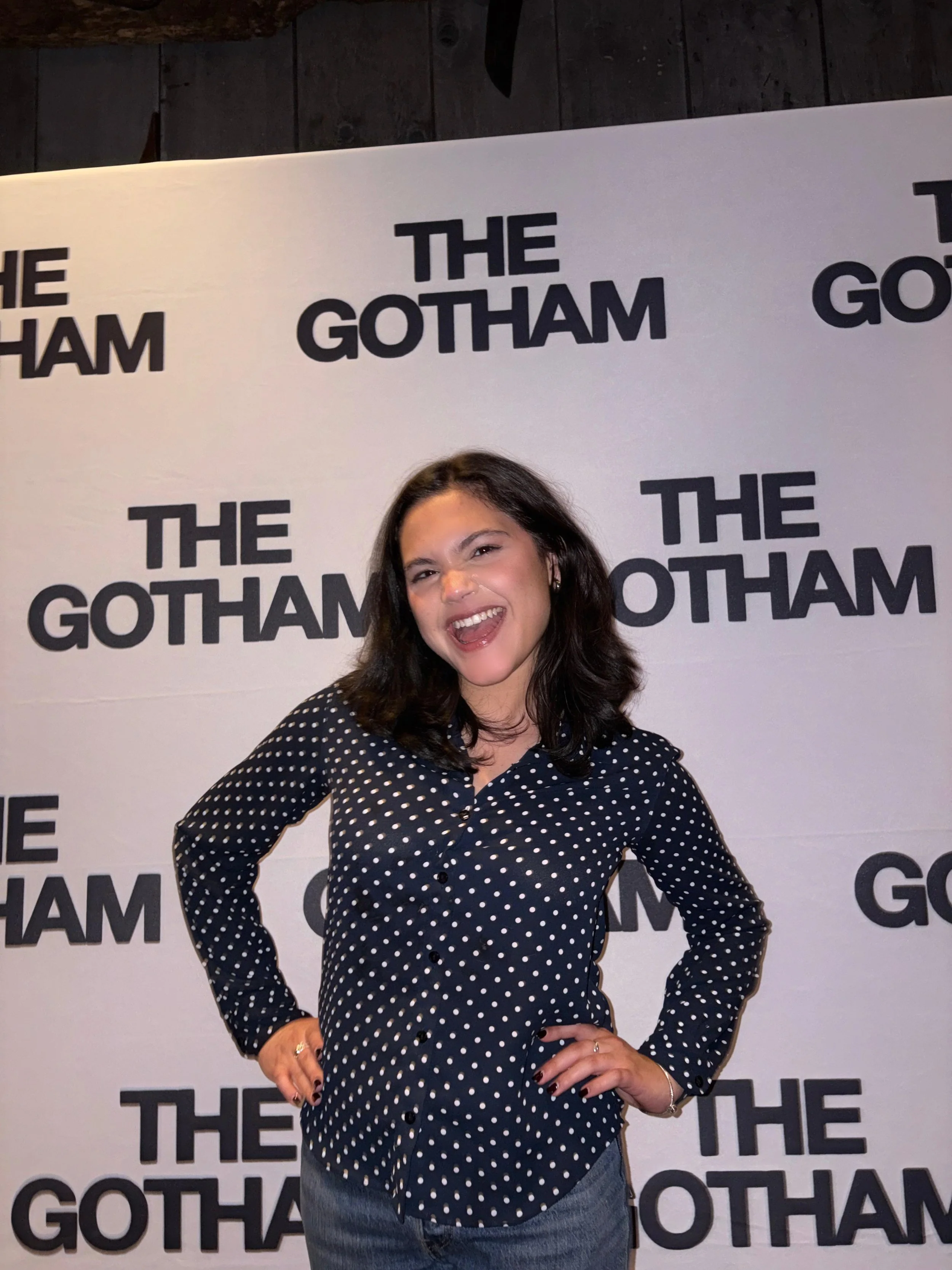 Gabriela at the Gotham mixer at Sundance