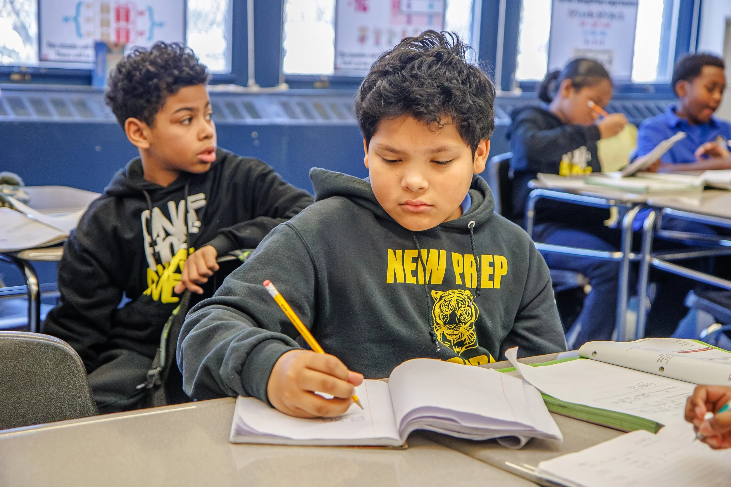 Student Reading  Book