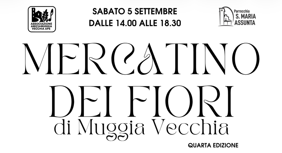 Quarta edizione del Mercatino dei Fiori di Muggia Vecchia