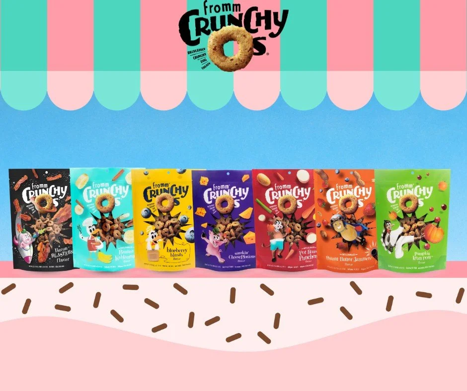 🍩 Happy National Donut Day! 🍩

We may not have any doggie donuts in the bakery case, but we do have something your pup will love: Fromm Crunchy O's! These donut-shaped treats are a whole lot lower in calories and a whole lot better for wagging tail