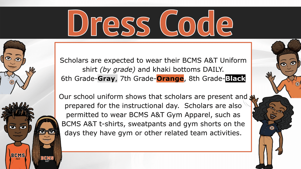 Dress Code — Brownsville Collaborative Middle School