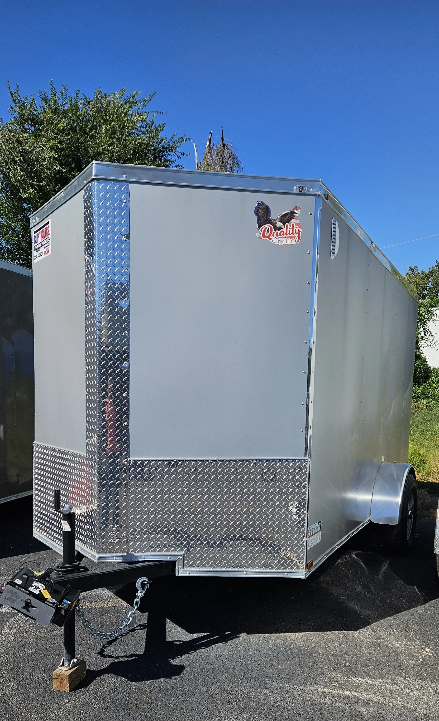 6X12SA Silver Cargo Trailer #70817