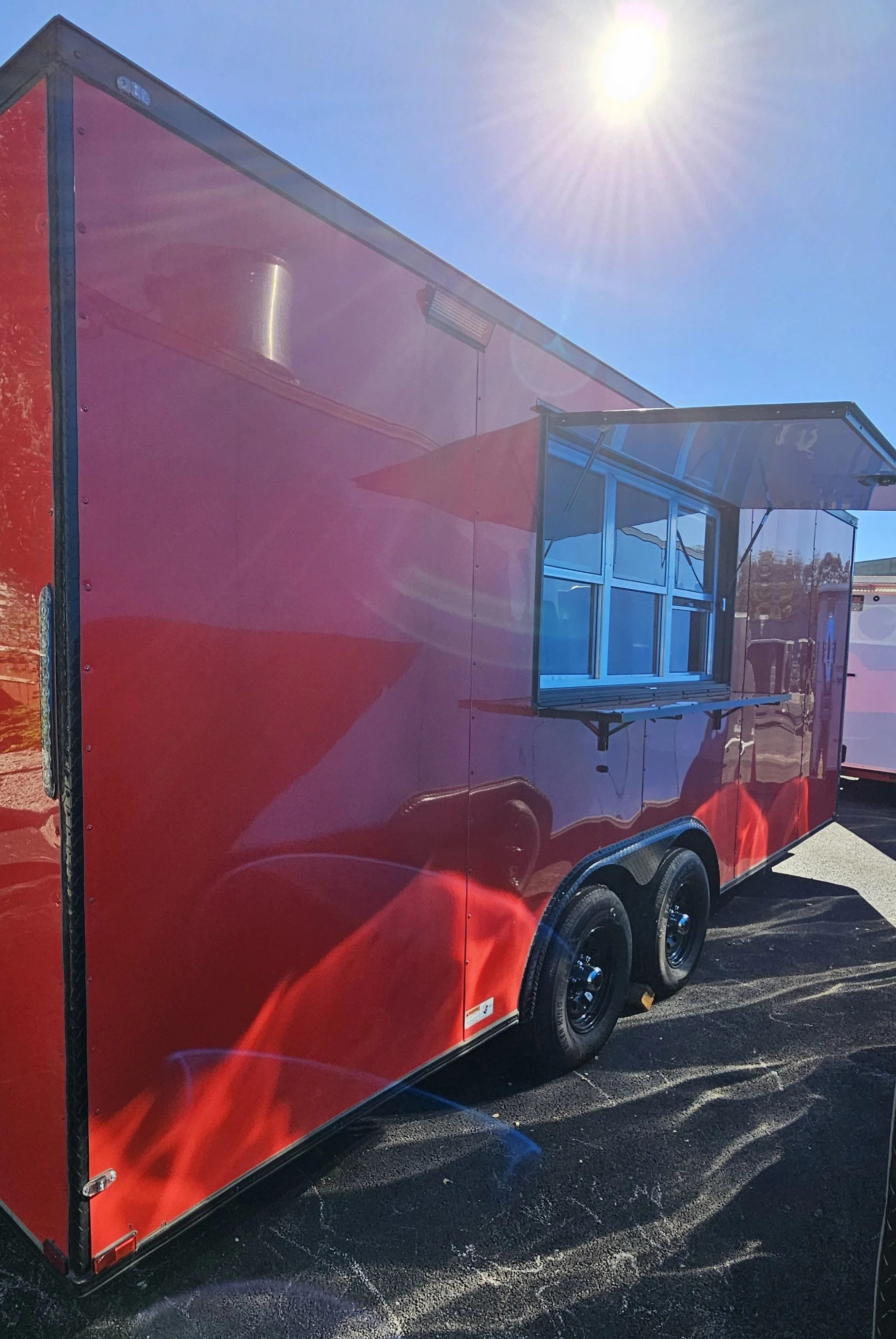 8.5X20TA3 Red Concession Trailer #70144