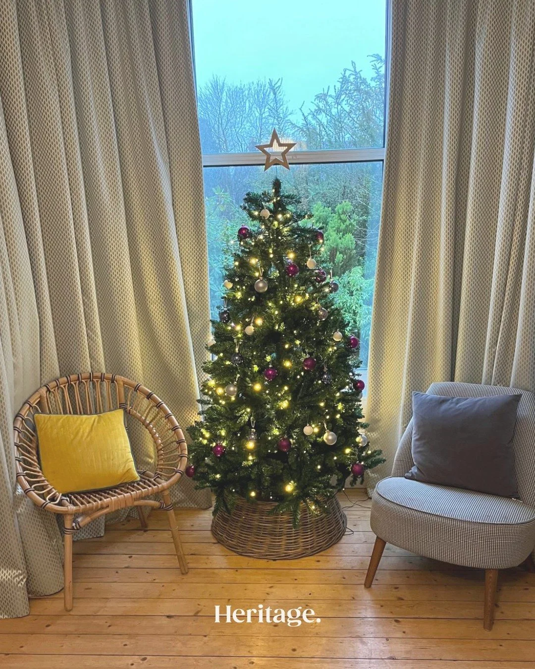 Sunnybrae House is set for the festive season. 🎄✨

The Christmas tree is up in the living room, and the house is ready to welcome our Christmas and Hogmanay guests.
With plenty of space to relax, a great location in Stonehaven, and everything you ne