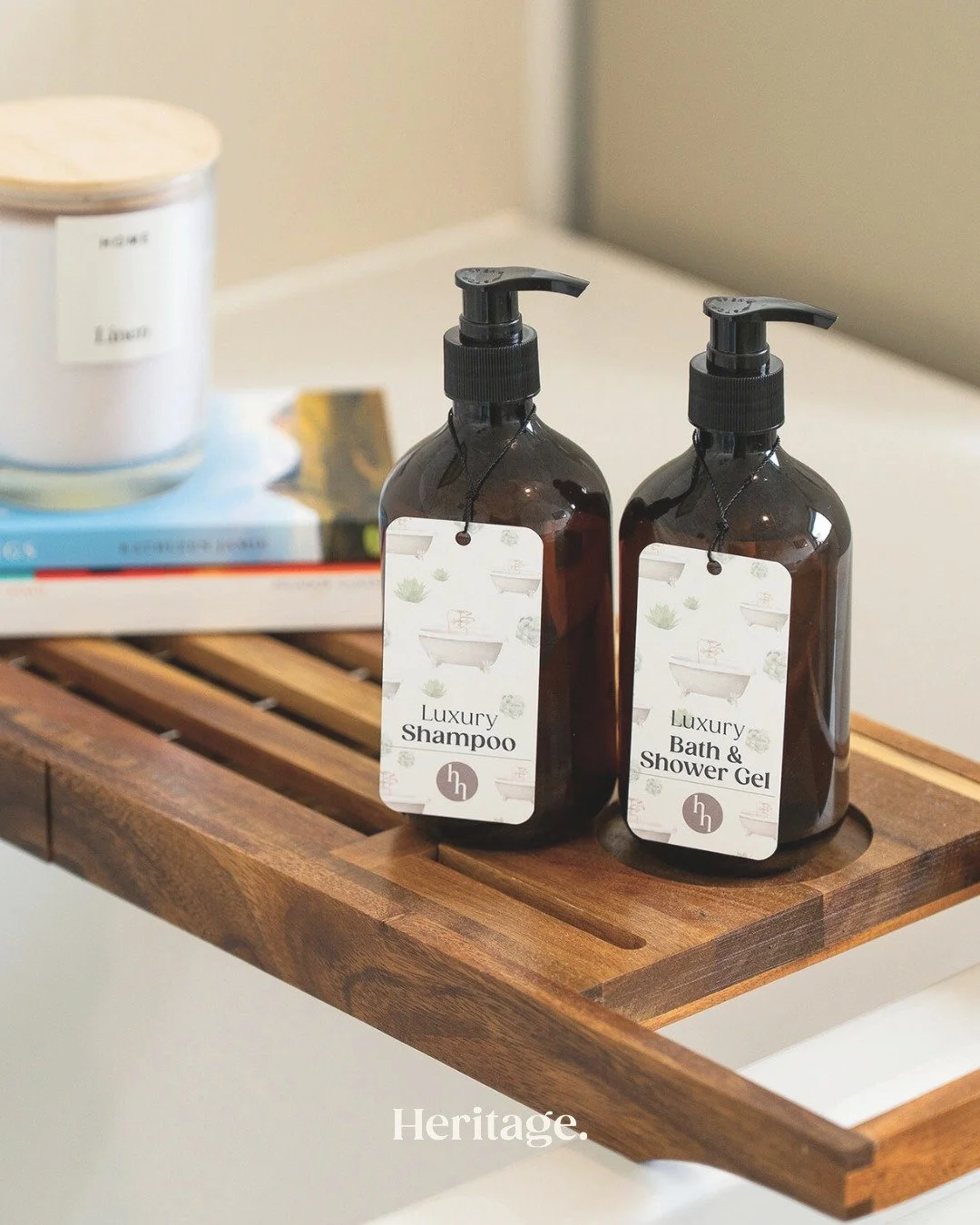 Step into comfort and style at a Heritage holiday home ✨

No matter which property you choose, you can expect the same high standards that make every stay special:

🛏️ Hotel-quality linens for the perfect night&rsquo;s sleep
🧴 Luxury toiletries fro