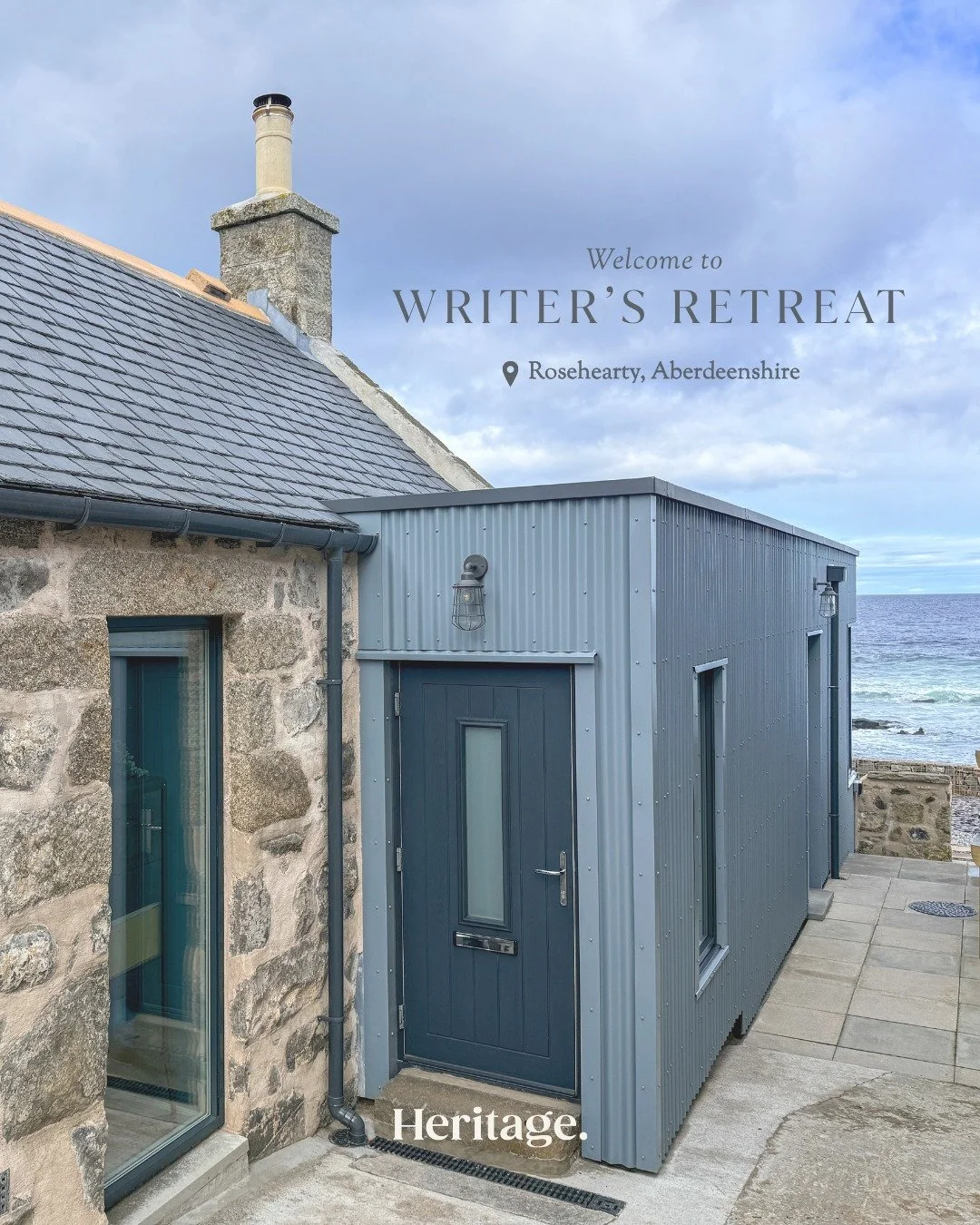 Some places just make it easier to slow down.

Tucked away in the coastal village of Rosehearty, Writer's Retreat is the kind of place to stop, relax, and recharge. Whether you're escaping for a quiet weekend, catching up on a good book, or simply lo