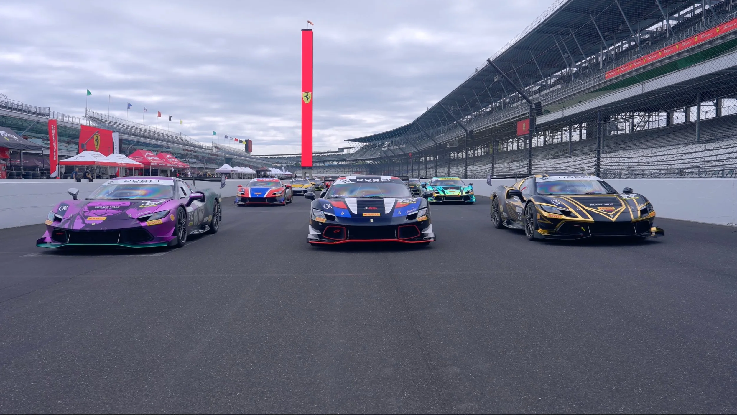 Ferrari Challenge at The Brickyard