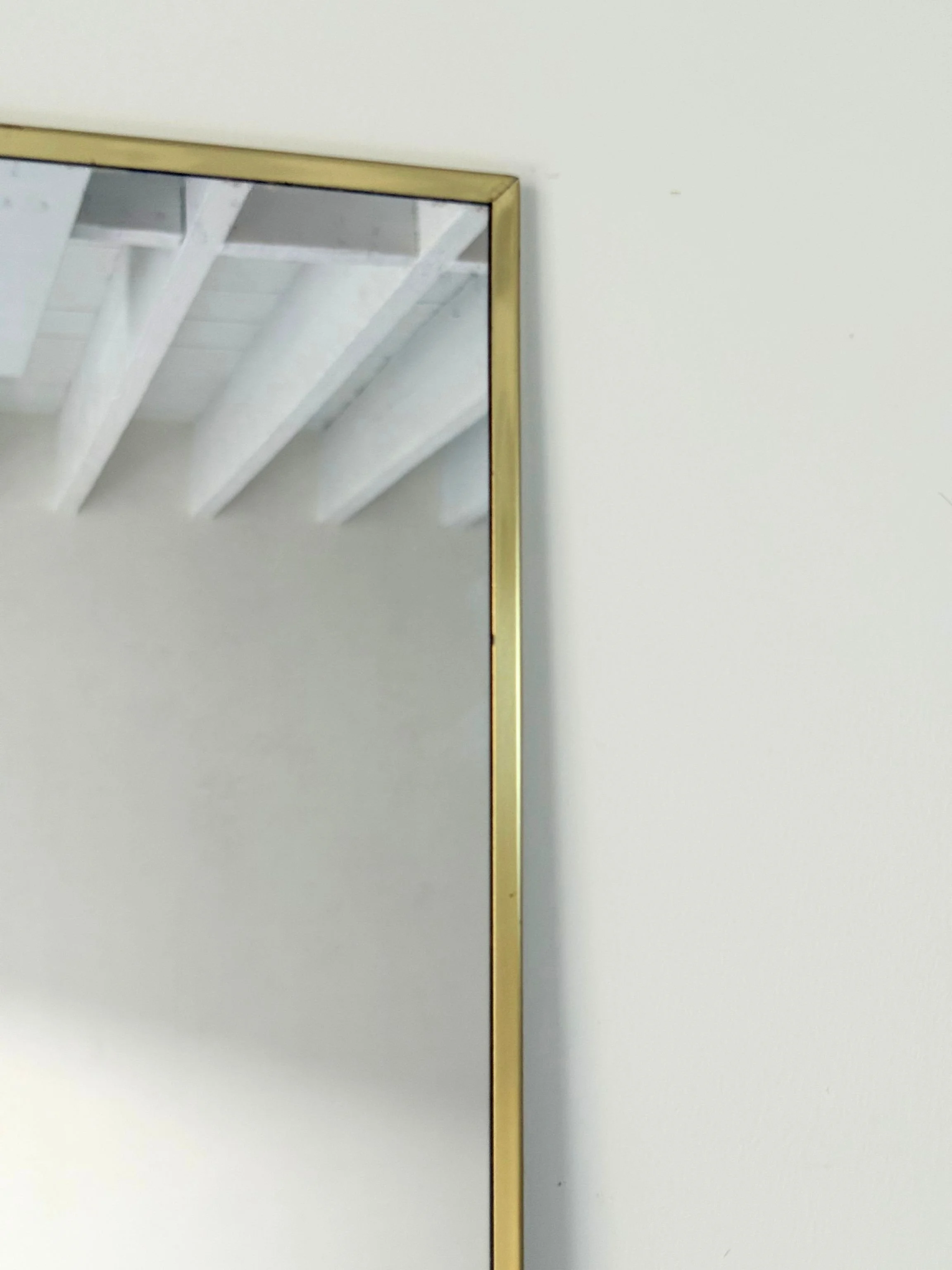 Italian Brass Full Length Mirror (5).jpg