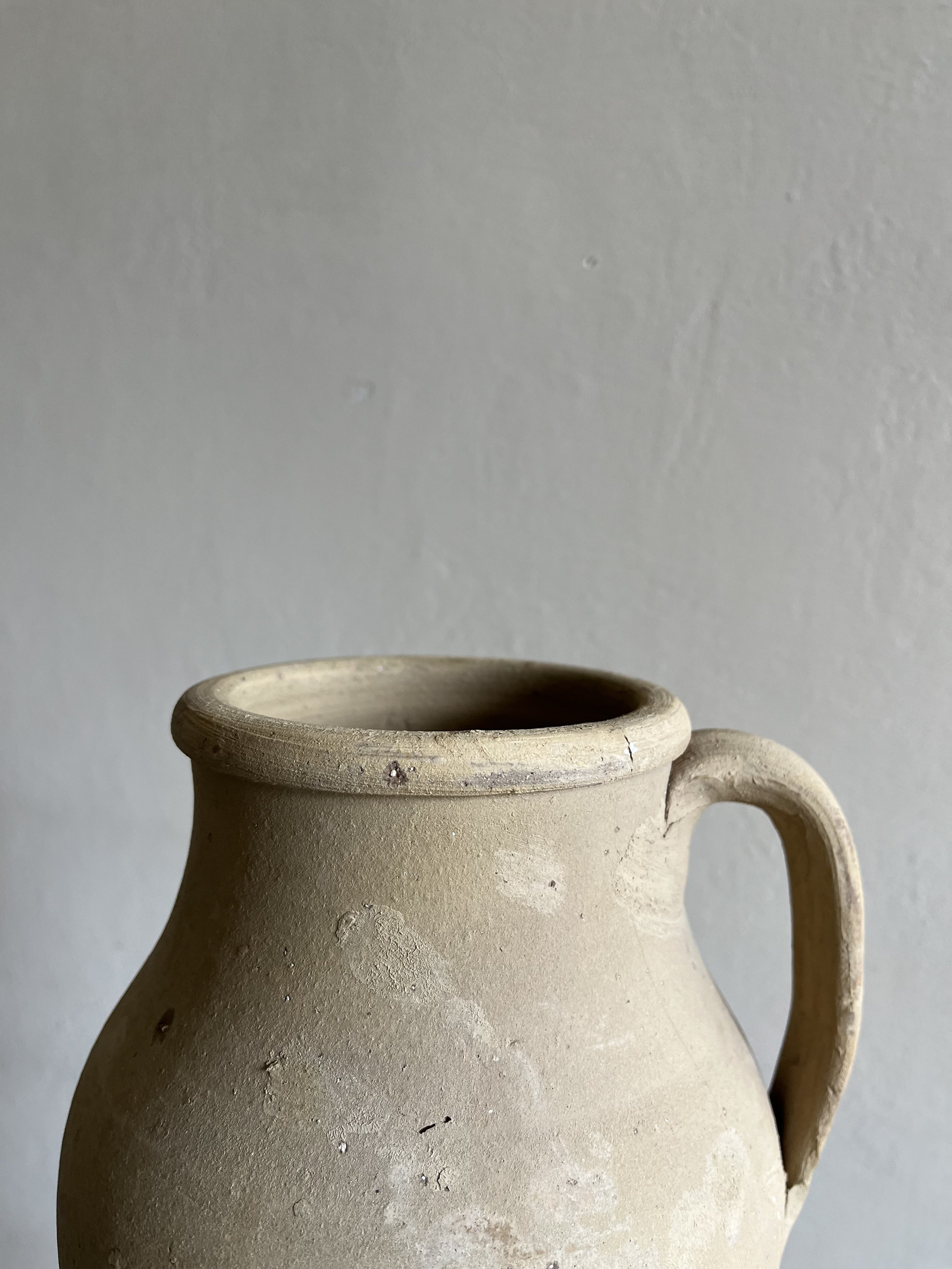 Rustic terracotta decorative antique vase