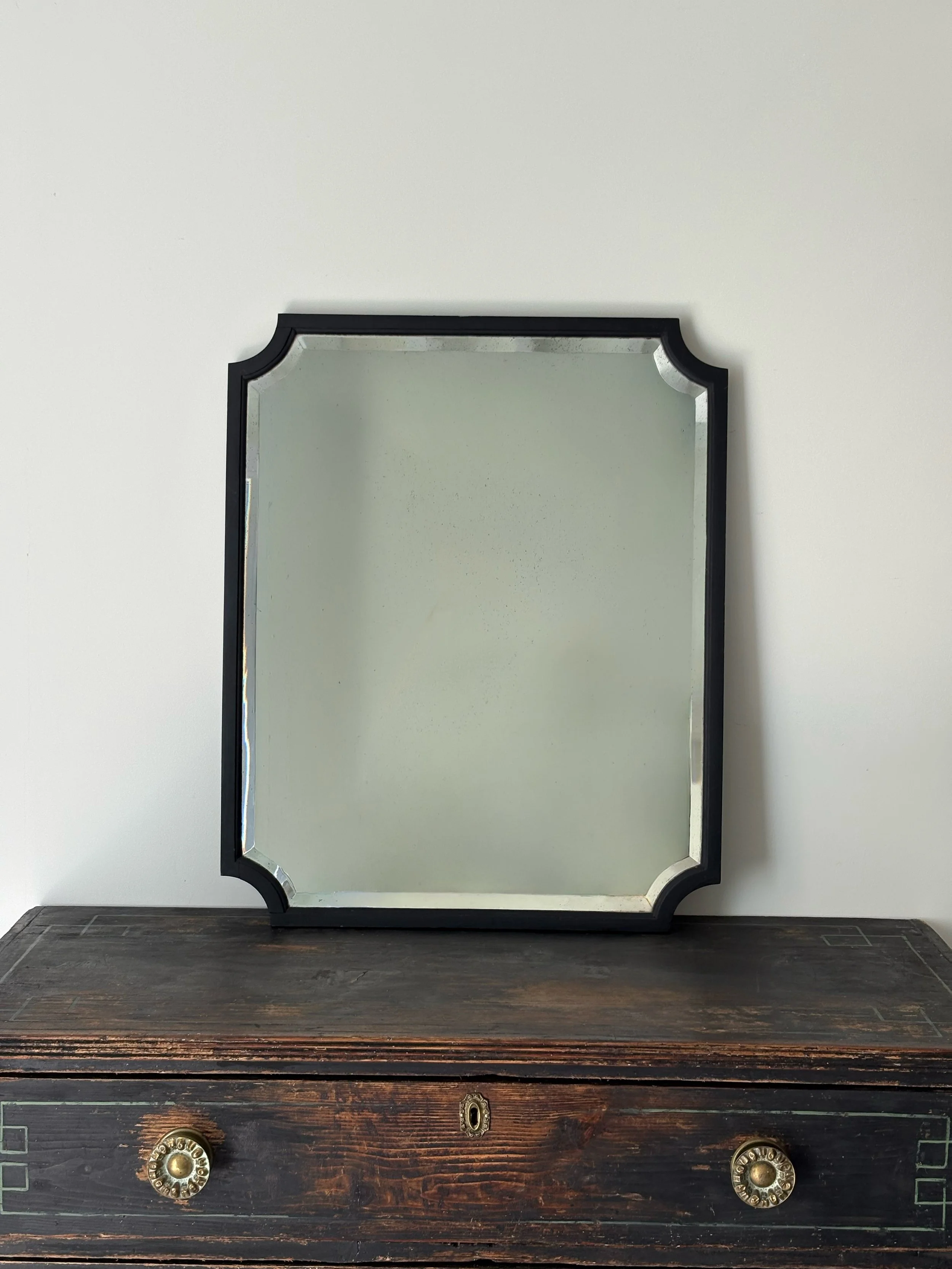 Edwardian Scalloped Mirror