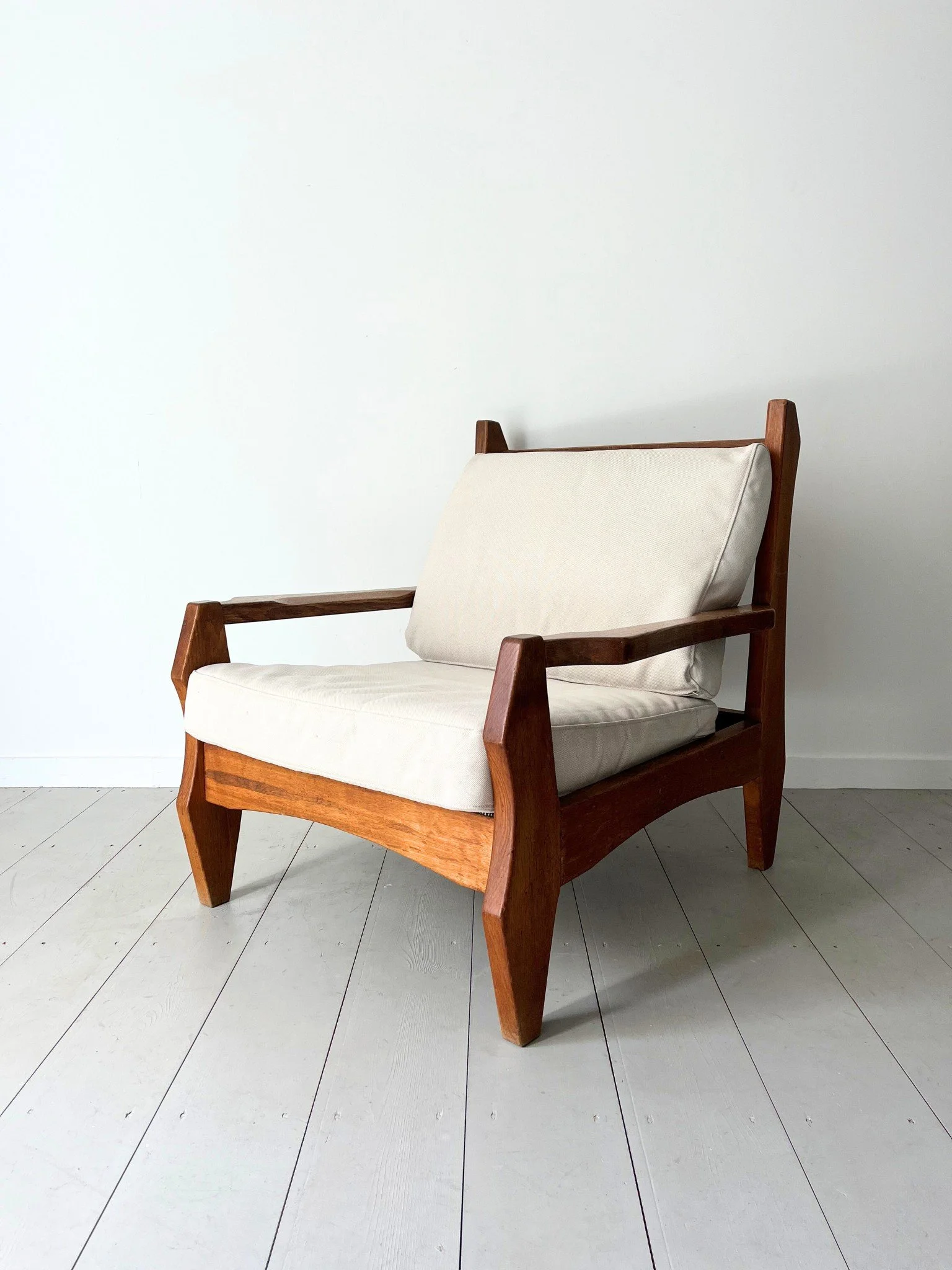 20th Century lounge chairs in a Guillerme et Chambron design style - Bureau Bruton Antiques and Vintage Gallery