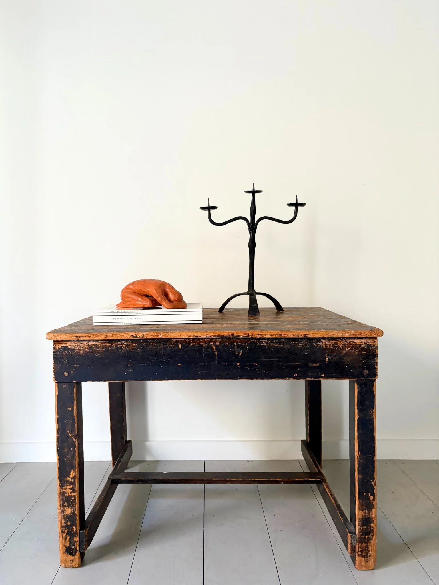 French Vintage Sculpture Study In Terracotta - Bureau Bruton Antiques and Design Shop and Gallery