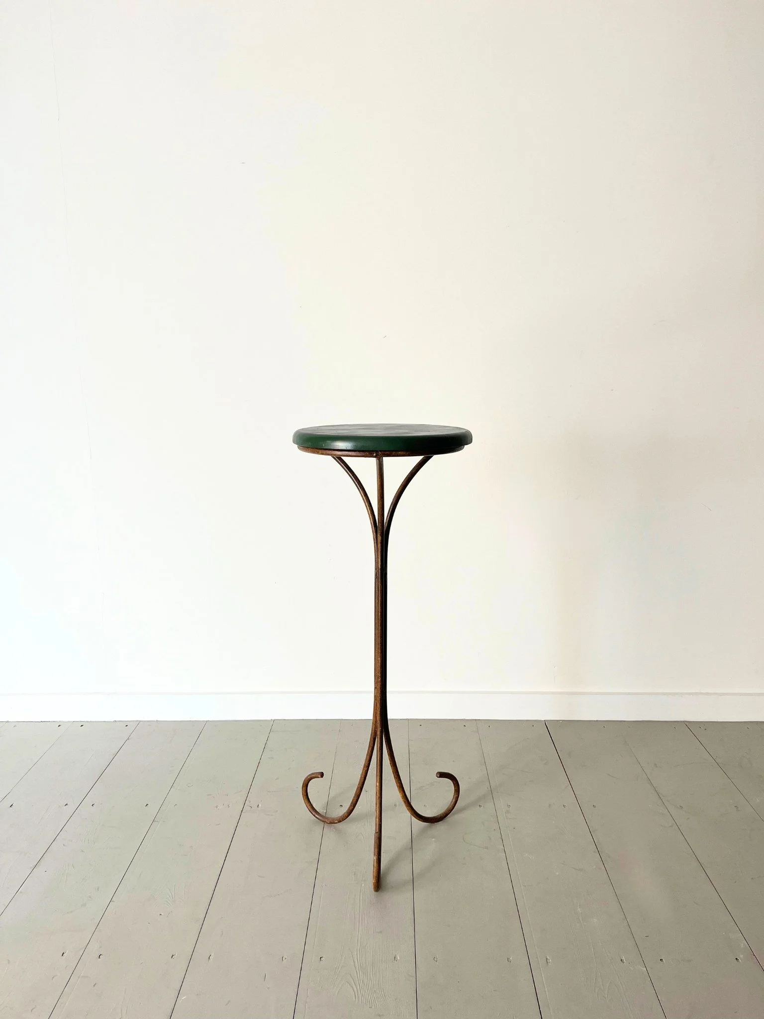 Wrought Metal Pedestal Table Plant Stand - Bureau Bruton