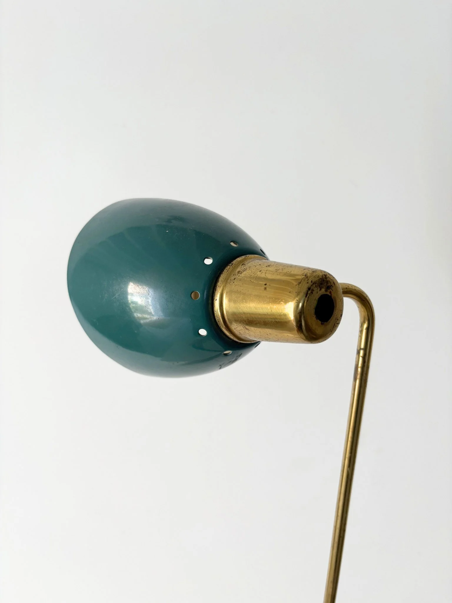 Green Desk Lamp detail
