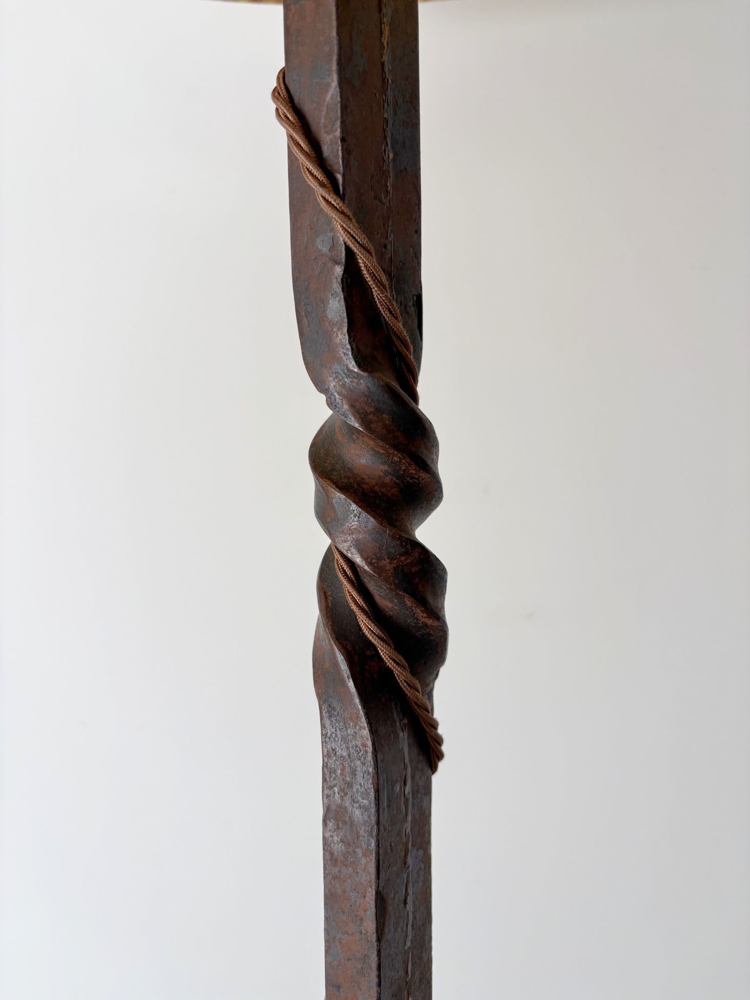 Heavy French Iron Floor Lamp