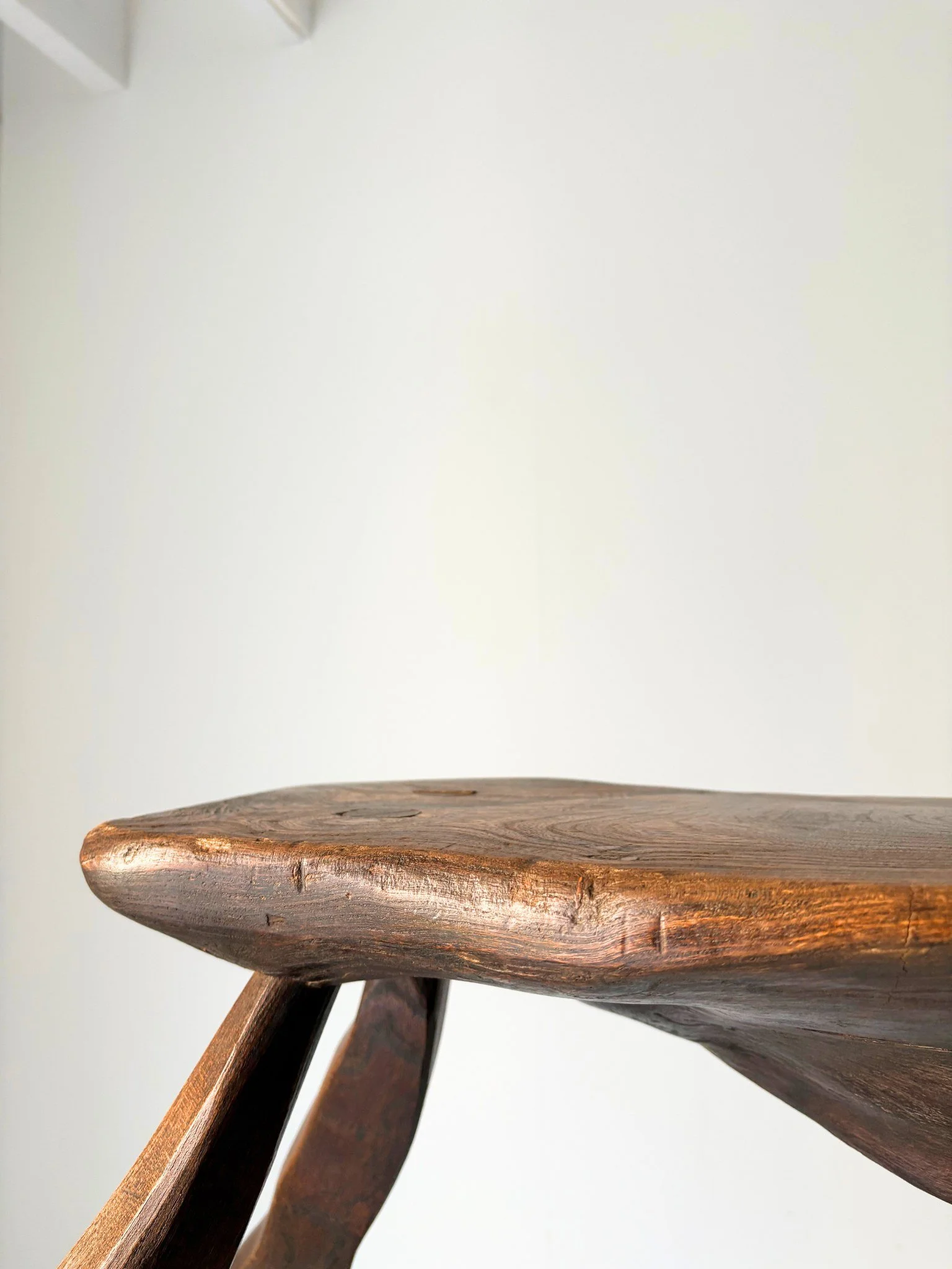 Organic Splayed Brutalist Stool - Bureau Bruton