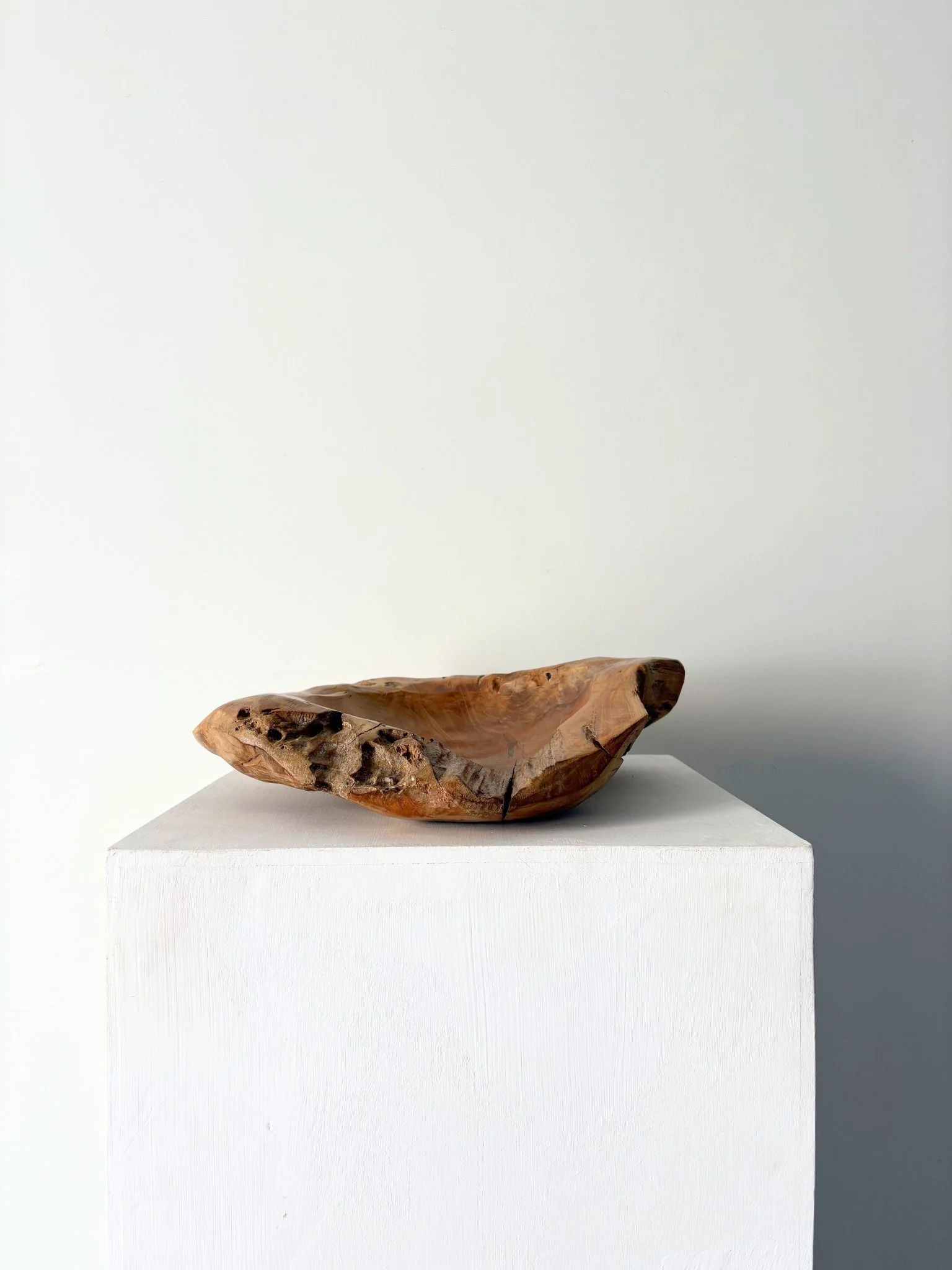 Sculptural Organic Live Edge Wooden Bowl - Bureau Bruton