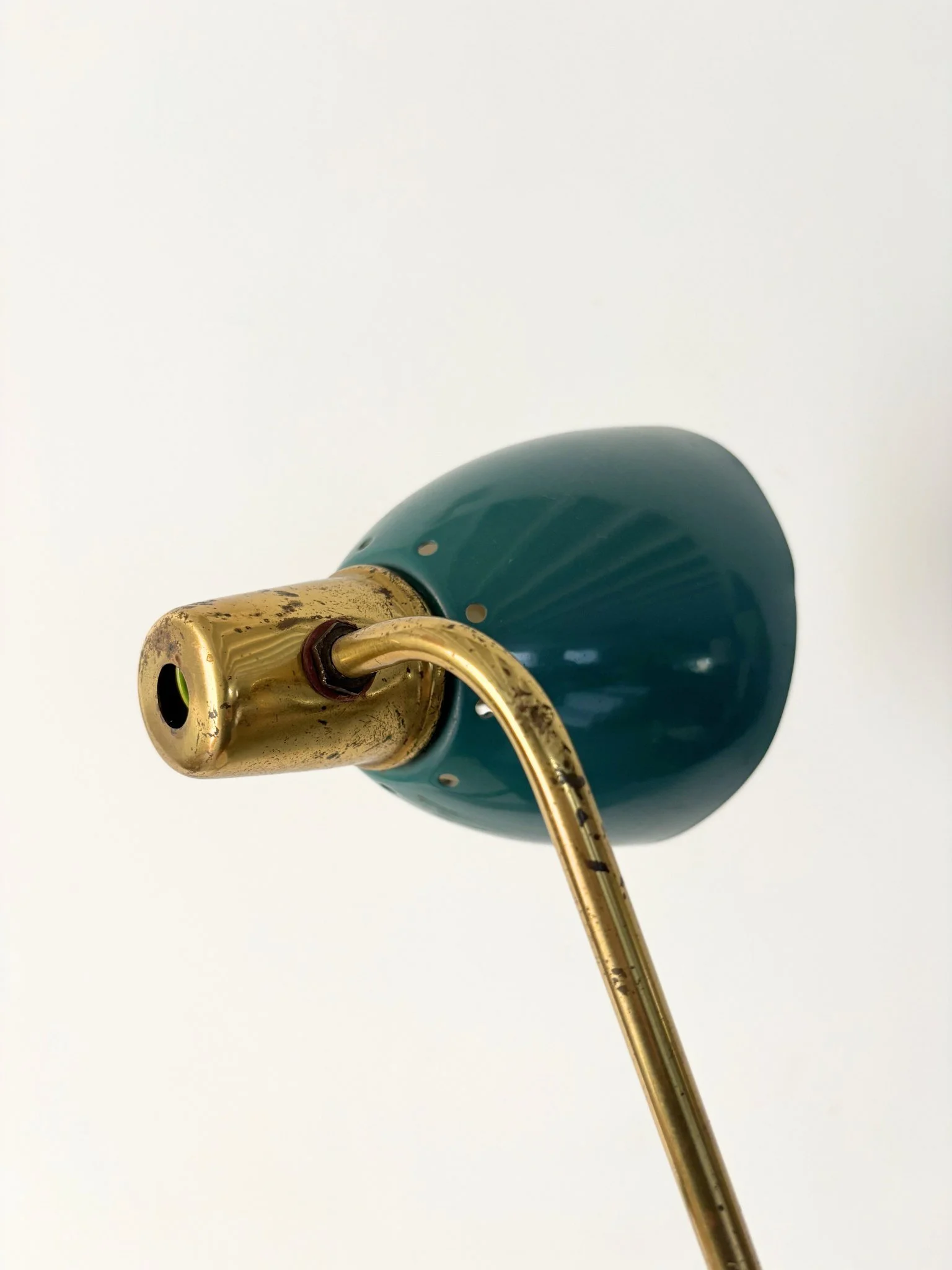 Green Desk Lamp in the manner of Stilnovo and Boris La Croix - Bureau Bruton