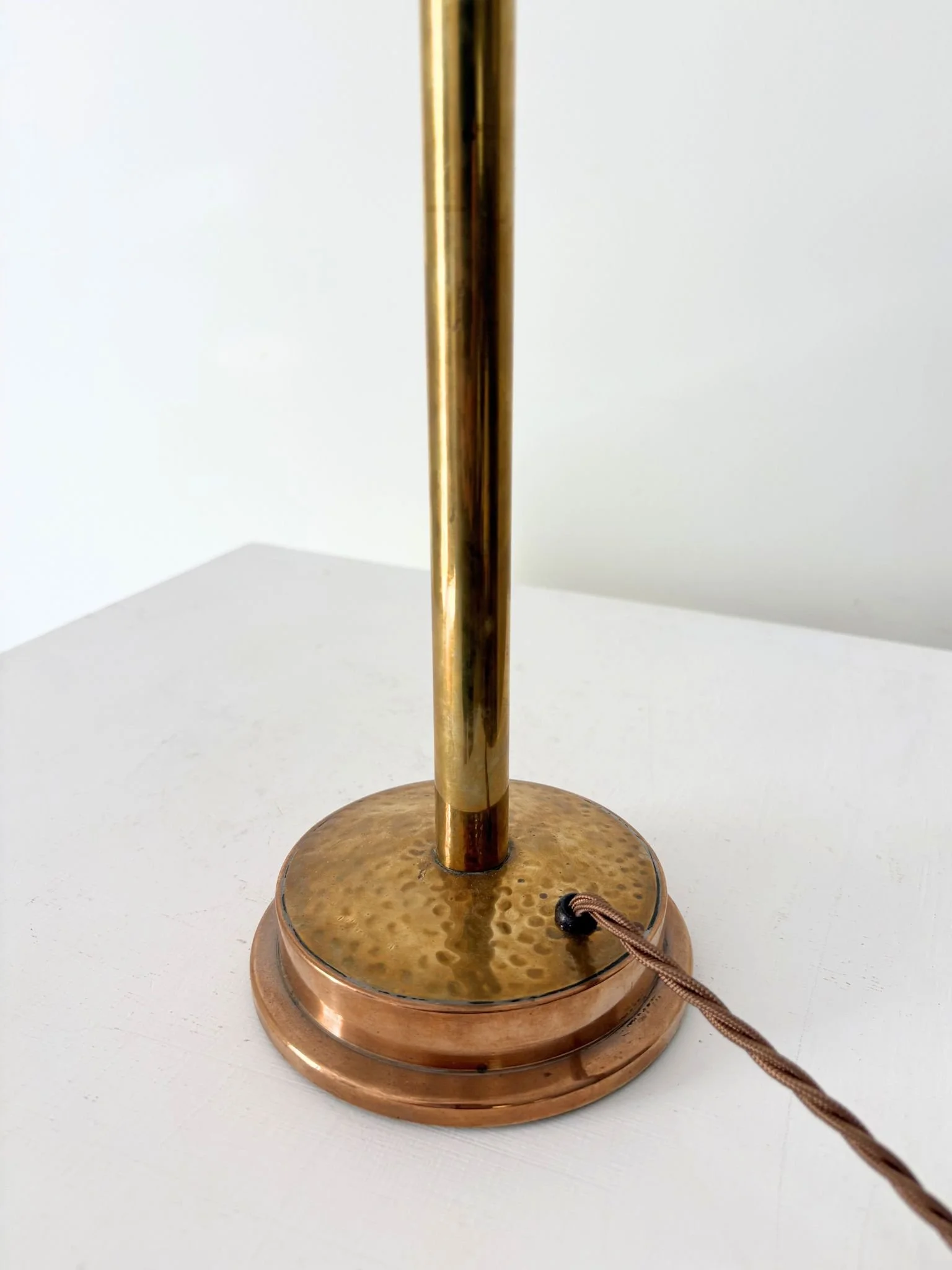 Slim Brass Lamp